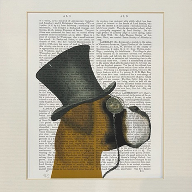 Top Hat Boxer / Framed Prints